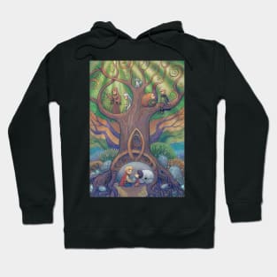 Celtic tree Hoodie